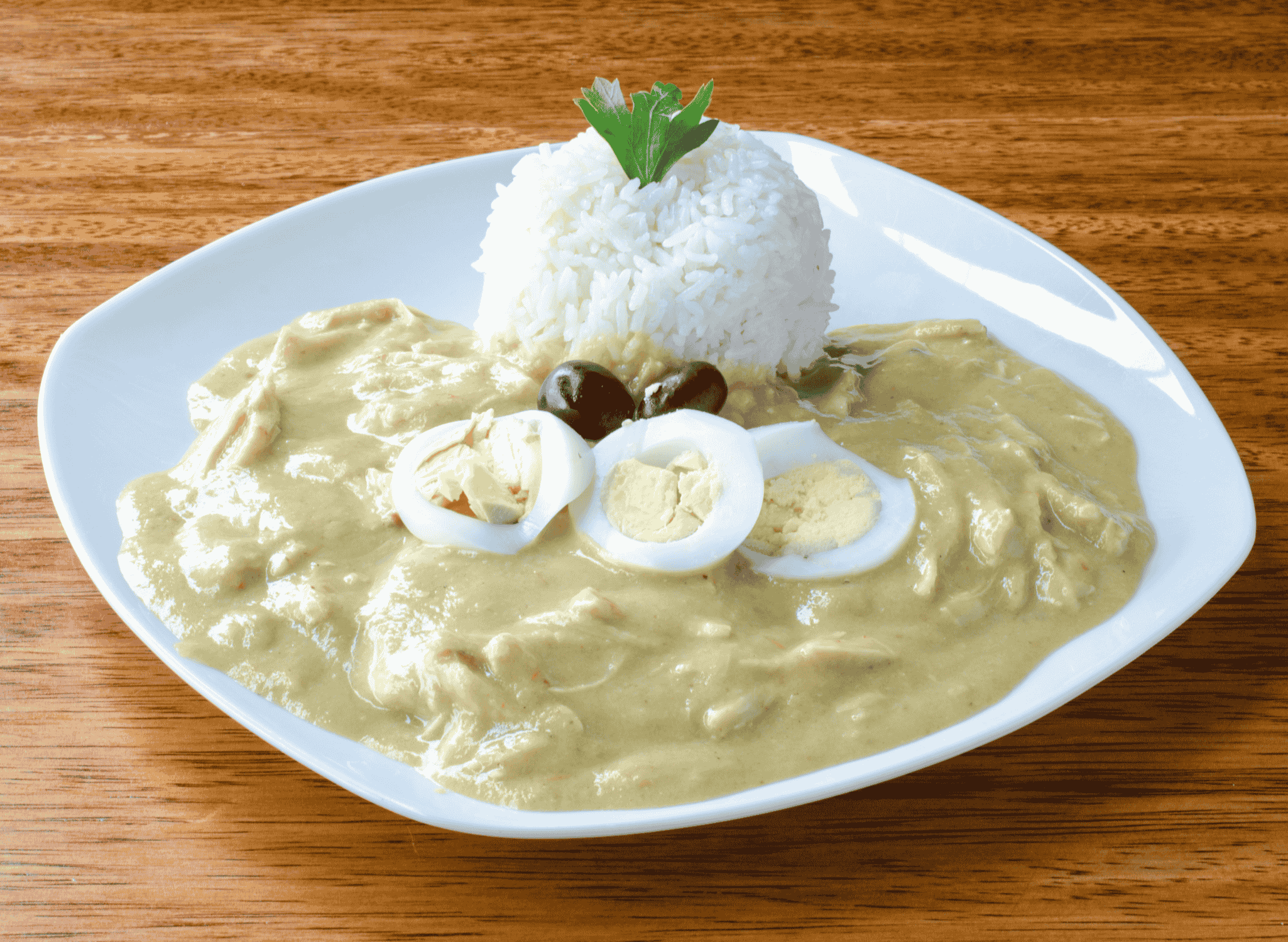 Aji de Gallina (Creamy Chicken Stew)