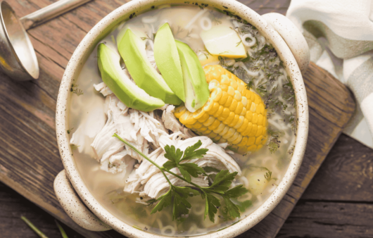 Ajiaco (Chicken and Potato Soup)