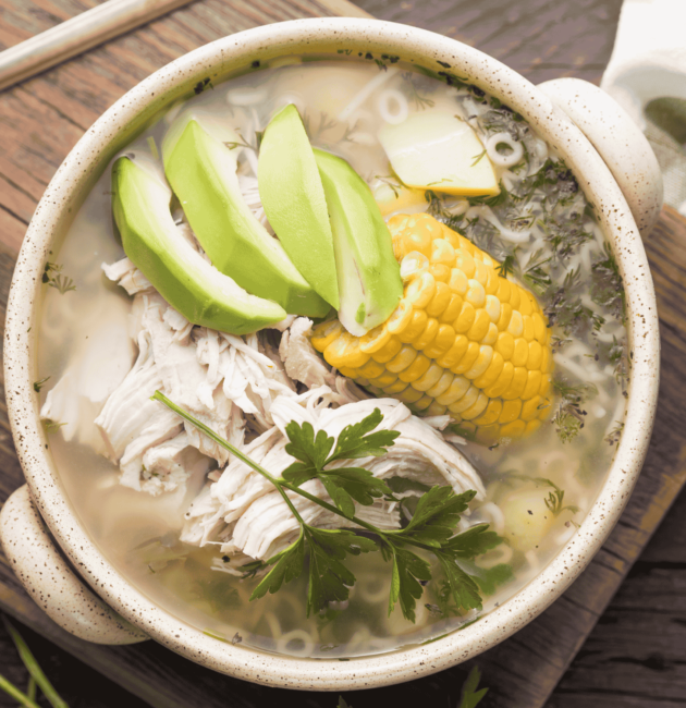 Ajiaco (Chicken and Potato Soup)