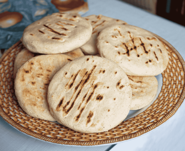 Arepa (Cornmeal Flatbread)