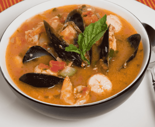 Cazuela de Mariscos (Seafood Stew)