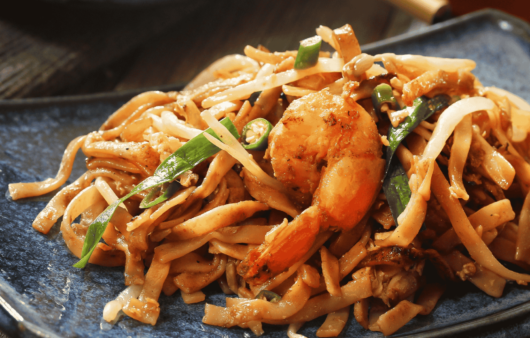 Char Kway Teow (Stir Fried Rice Noodles)