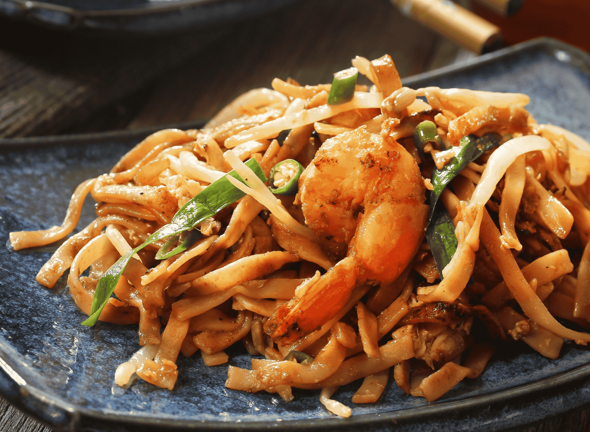 Char Kway Teow (Stir Fried Rice Noodles)