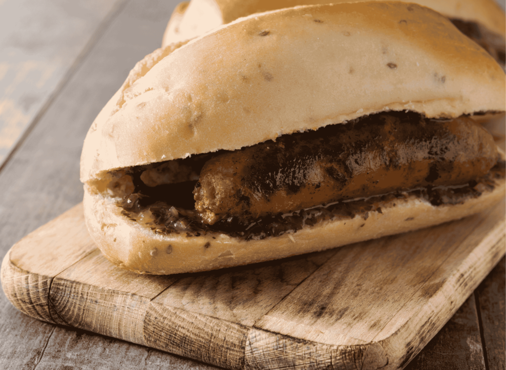 Choripán (Chorizo Sandwich)