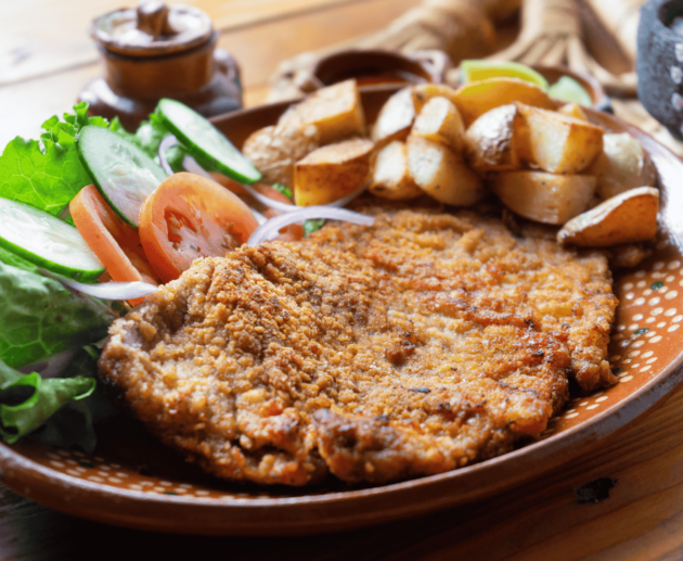 Cotoletta alla Milanese (Breaded Veal Cutlets)