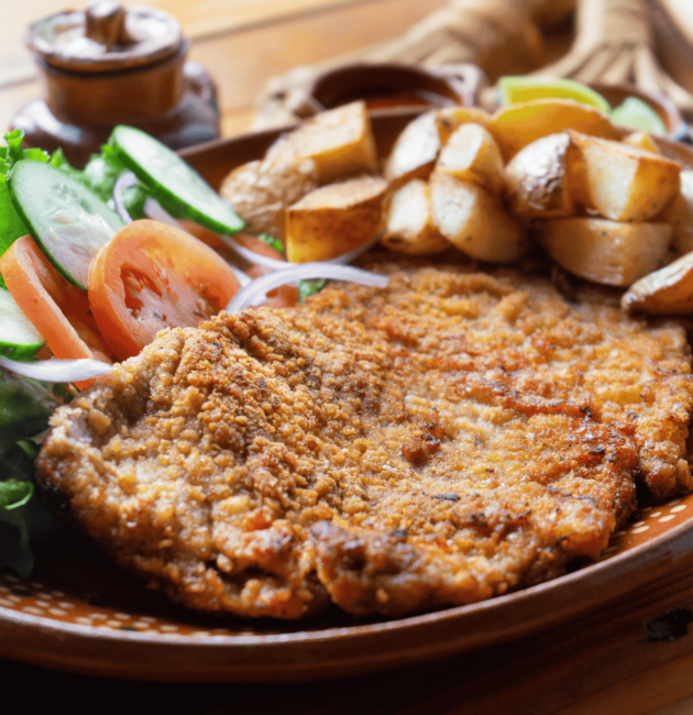 Cotoletta alla Milanese (Breaded Veal Cutlets)