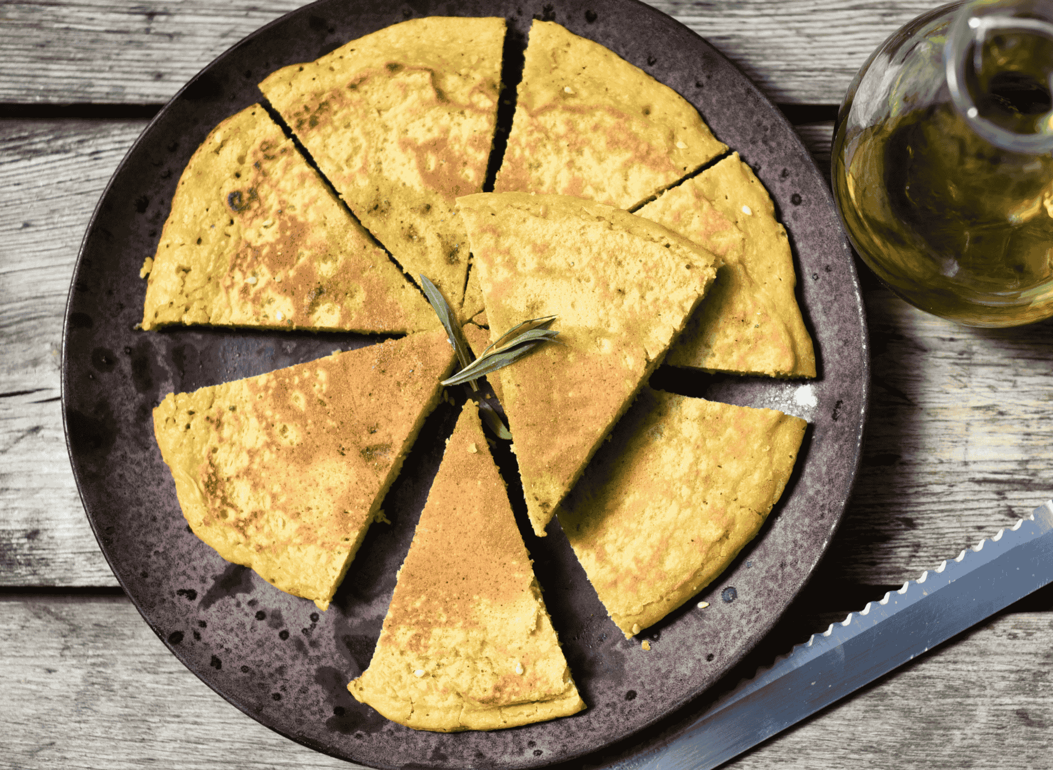 Fainá (Chickpea Flatbread)