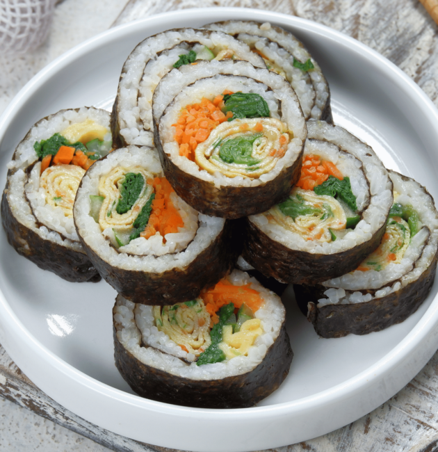 Gimbap (Korean Sushi Rolls)