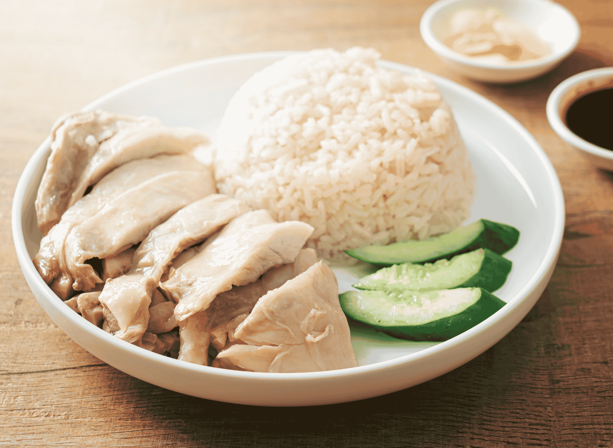 Hainanese Chicken Rice