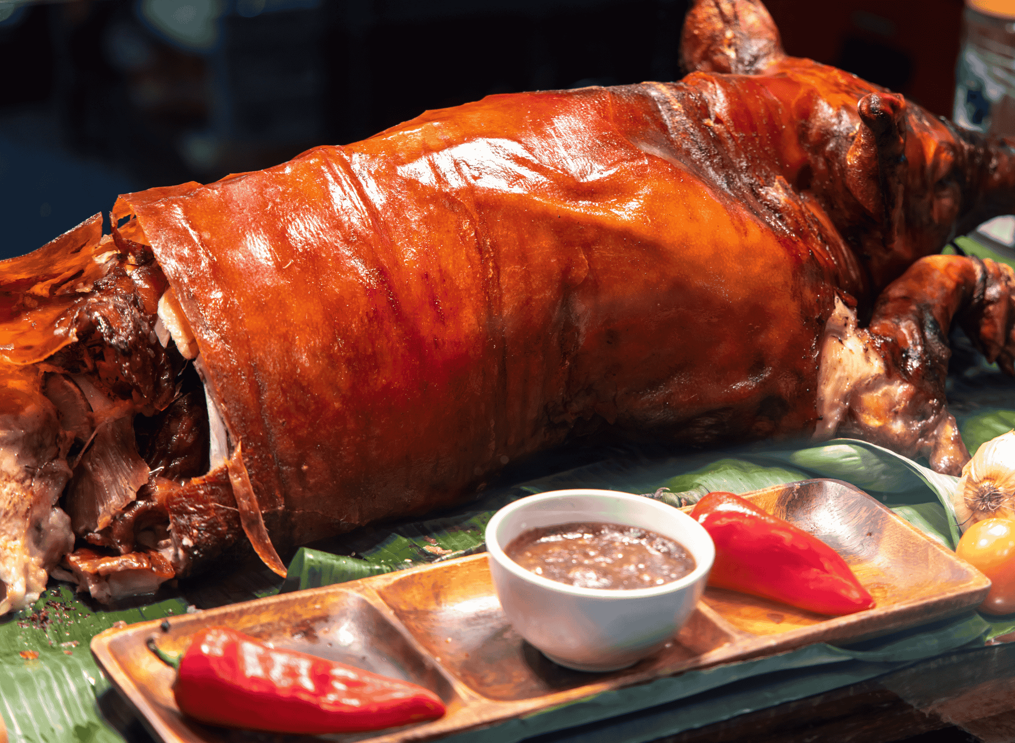 Lechona (Stuffed Roasted Pig)