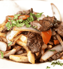 Peruvian Lomo Saltado (Stir Fried Beef)