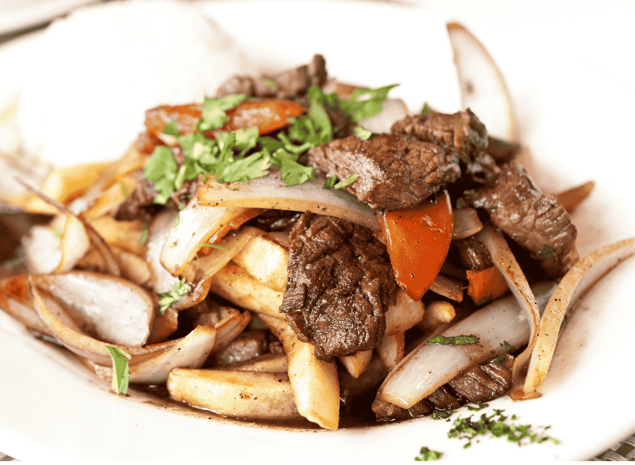 Lomo Saltado (Stir Fried Beef)