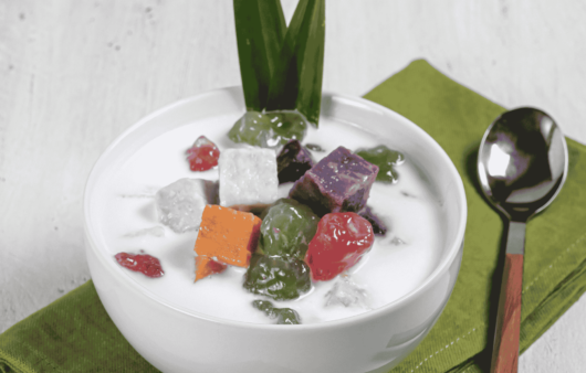 Malaysian Bubur Cha Cha (Sweet Coconut Milk Dessert)