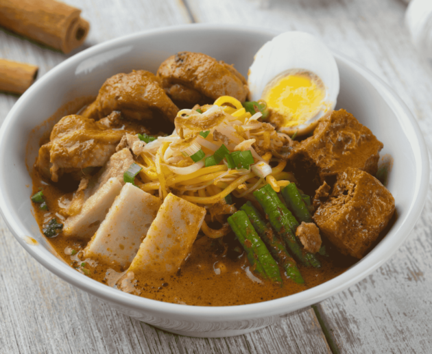 Malaysian Curry Laksa (Coconut Noodle Soup)