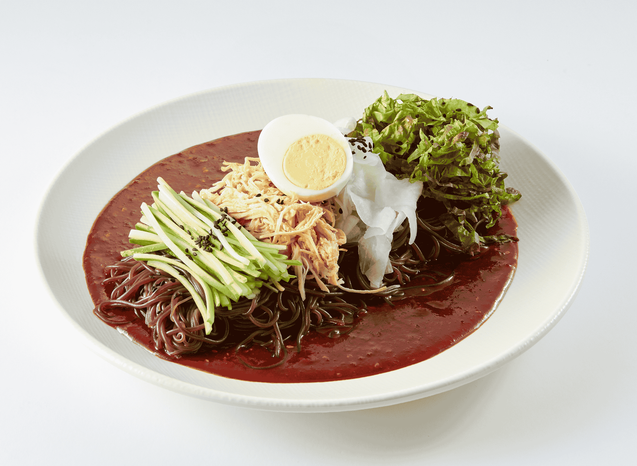 Naengmyeon (Cold Noodle Soup)