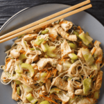 Pancit Bihon (Stir Fried Rice Noodles)