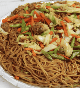 Filipino Pancit Canton (Stir Fried Egg Noodles)