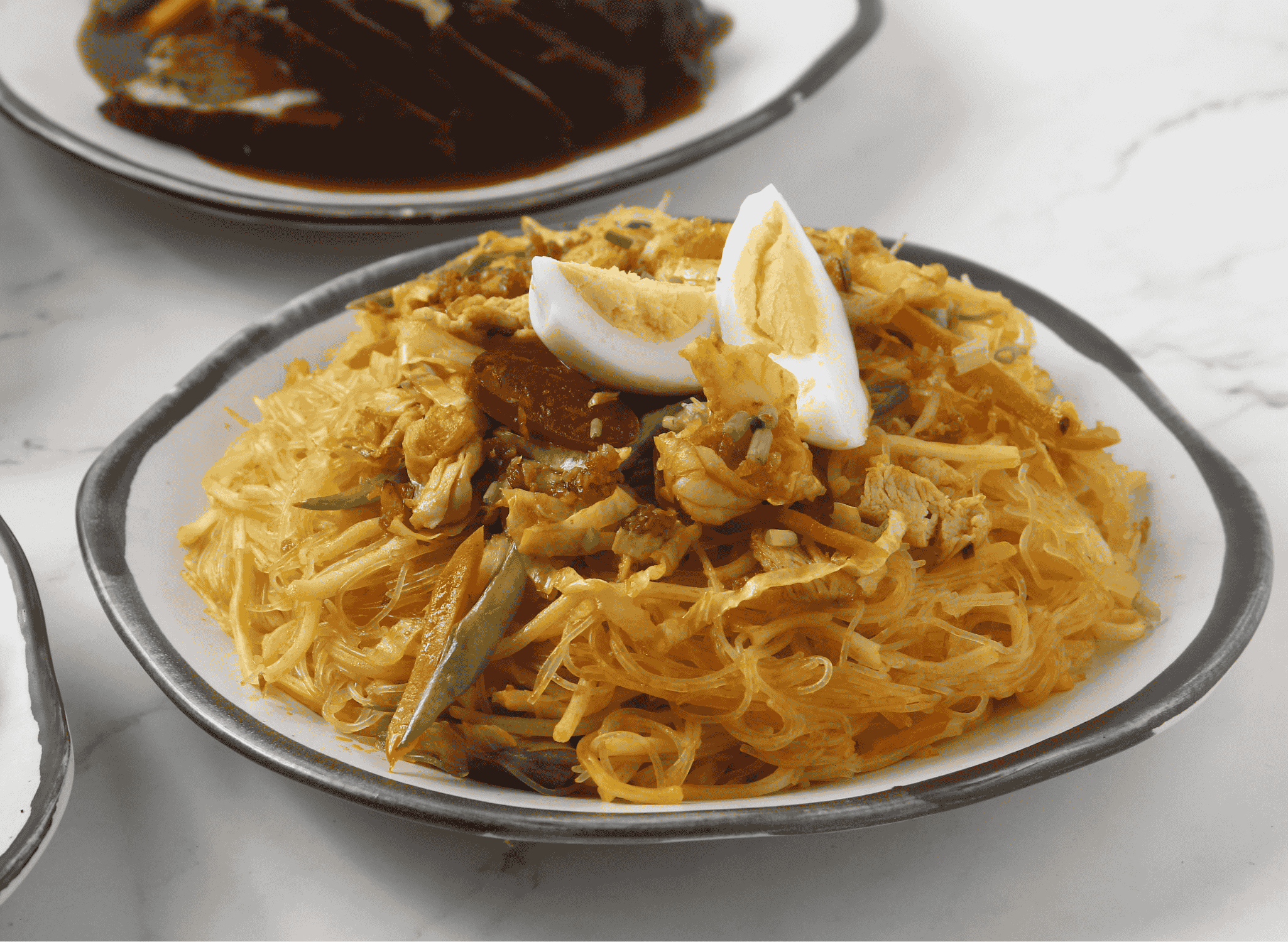 Pancit Malabon (Shrimp Noodles)