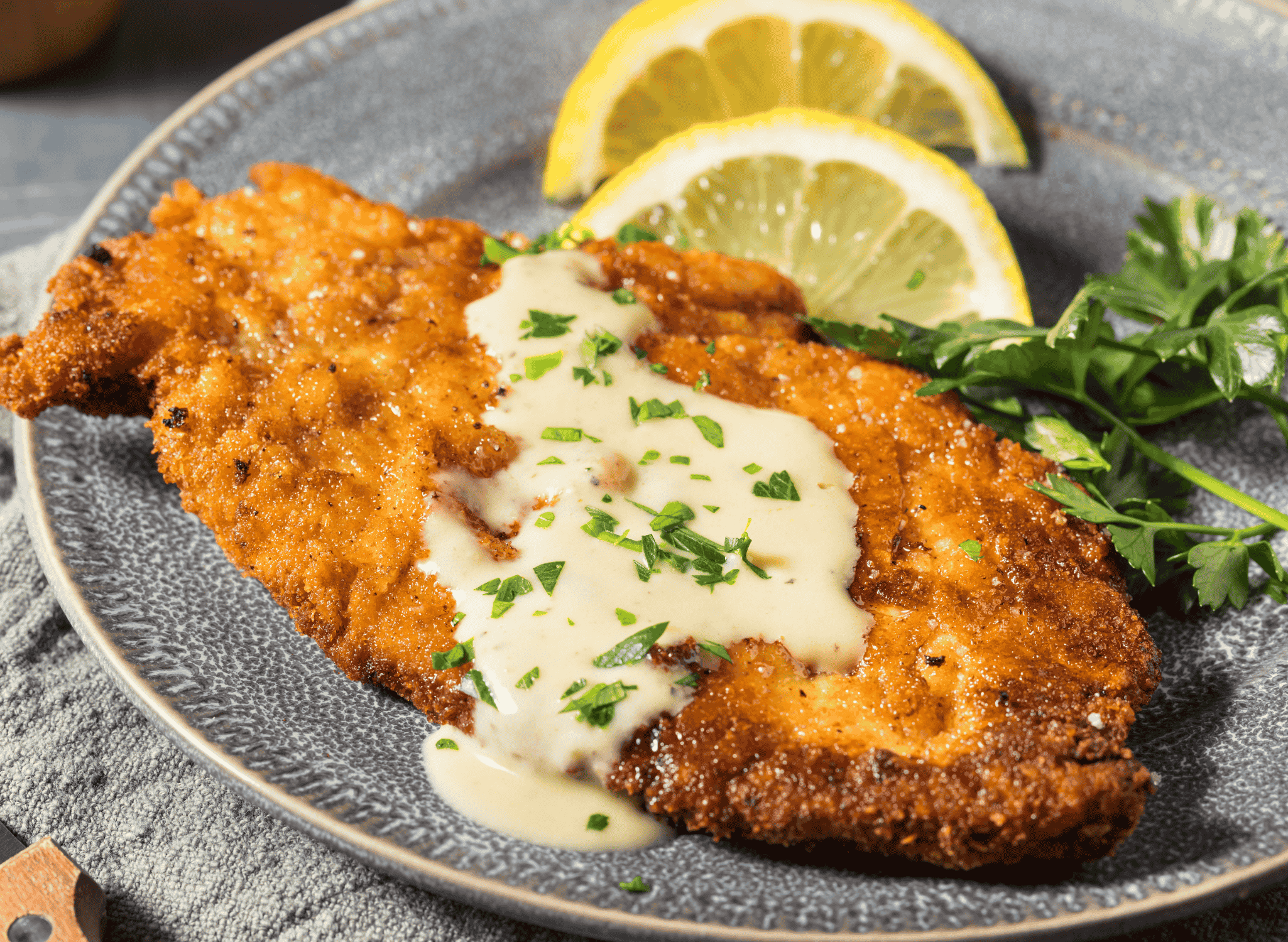 Rahmschnitzel (Cream Schnitzel)