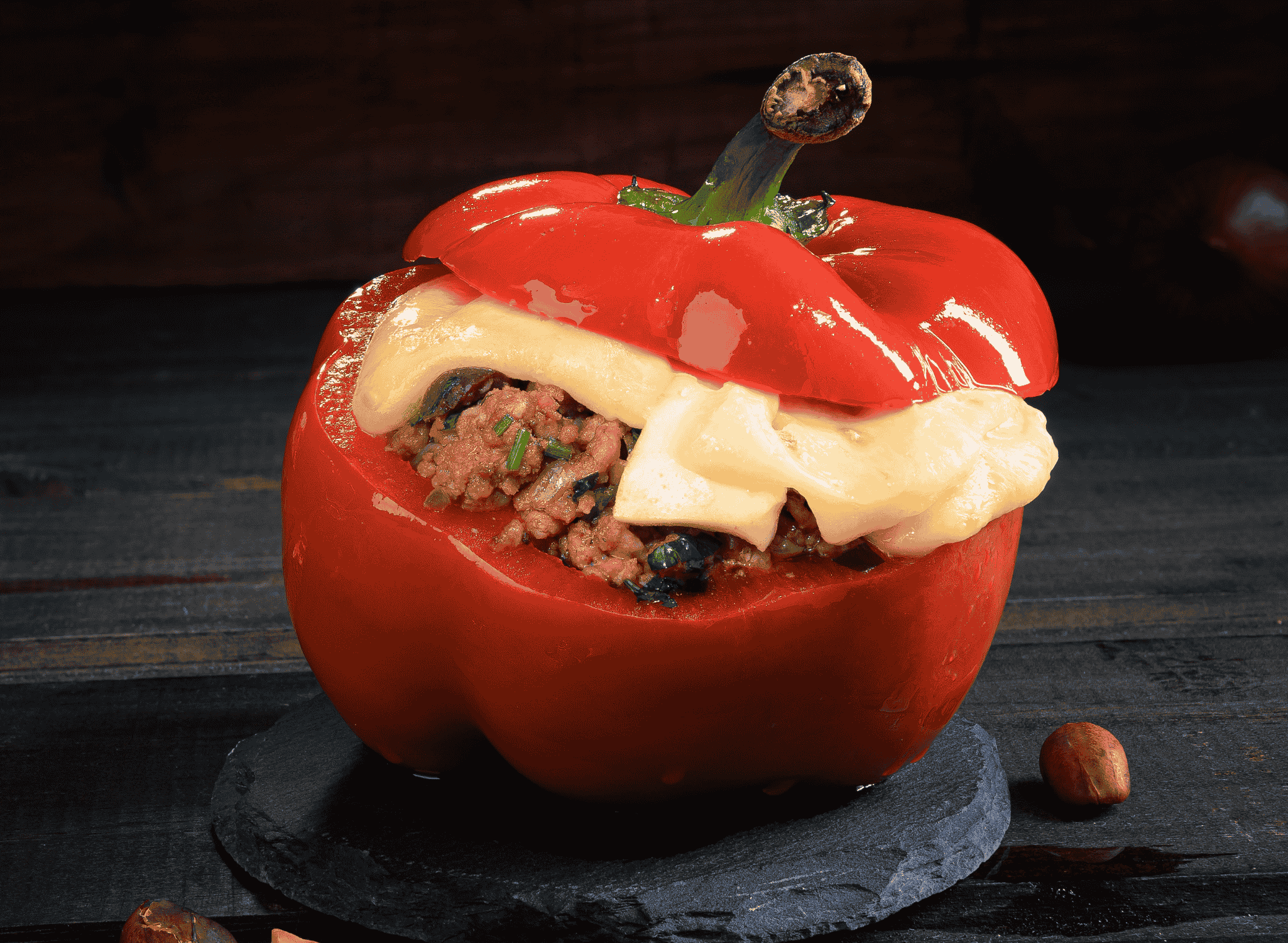 Rocoto Relleno (Stuffed Spicy Peppers)