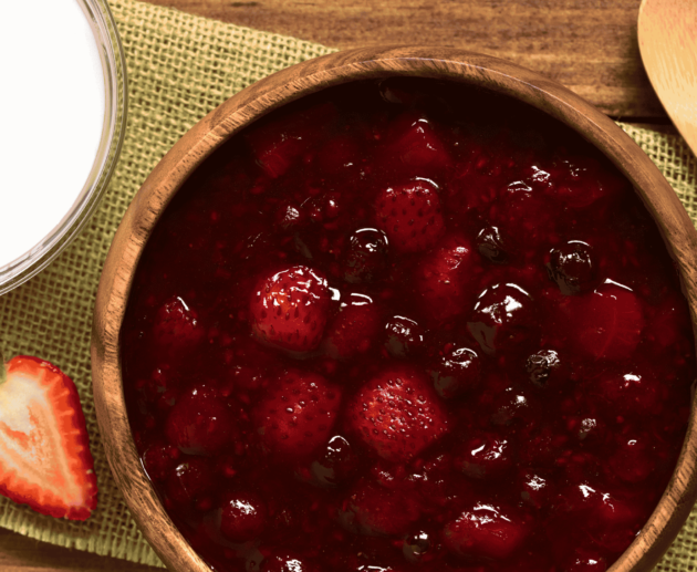 Rote Grütze (Red Berry Pudding)