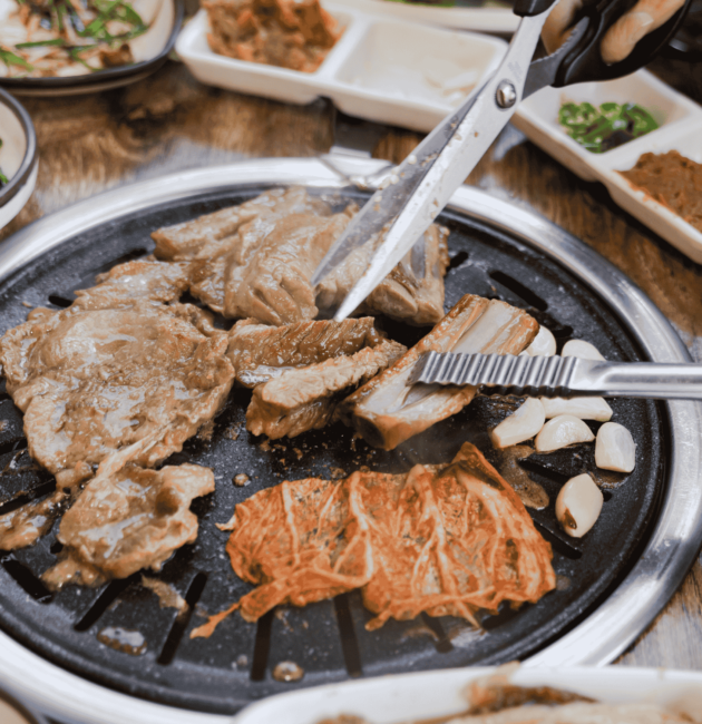 Samgyeopsal (Grilled Pork Belly)