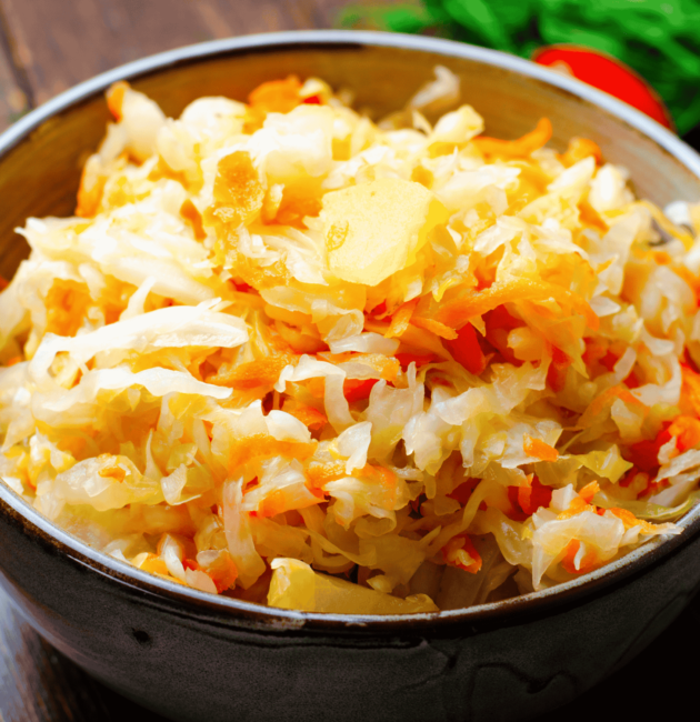 Sauerkraut (Fermented Cabbage)