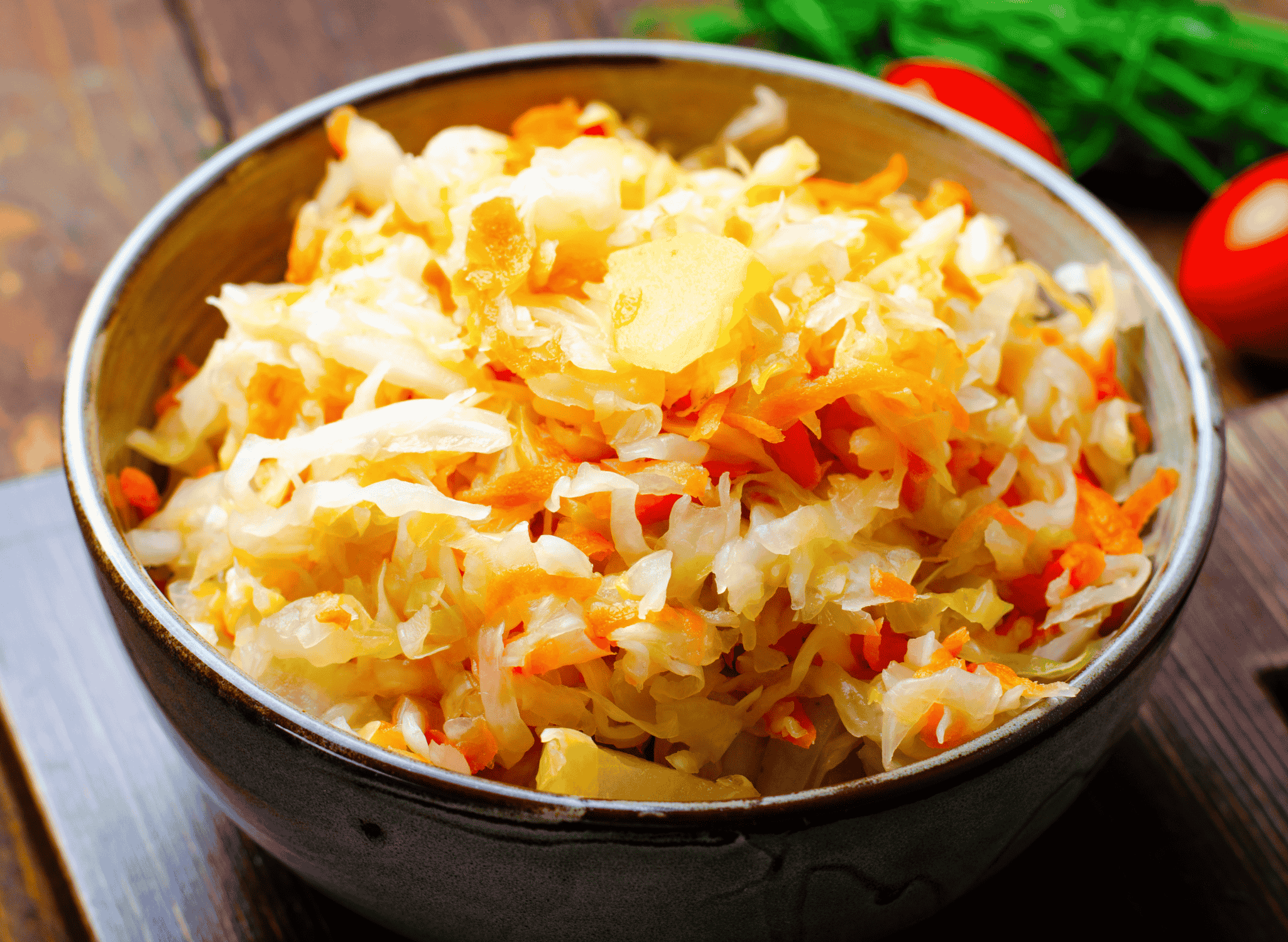 Sauerkraut (Fermented Cabbage)