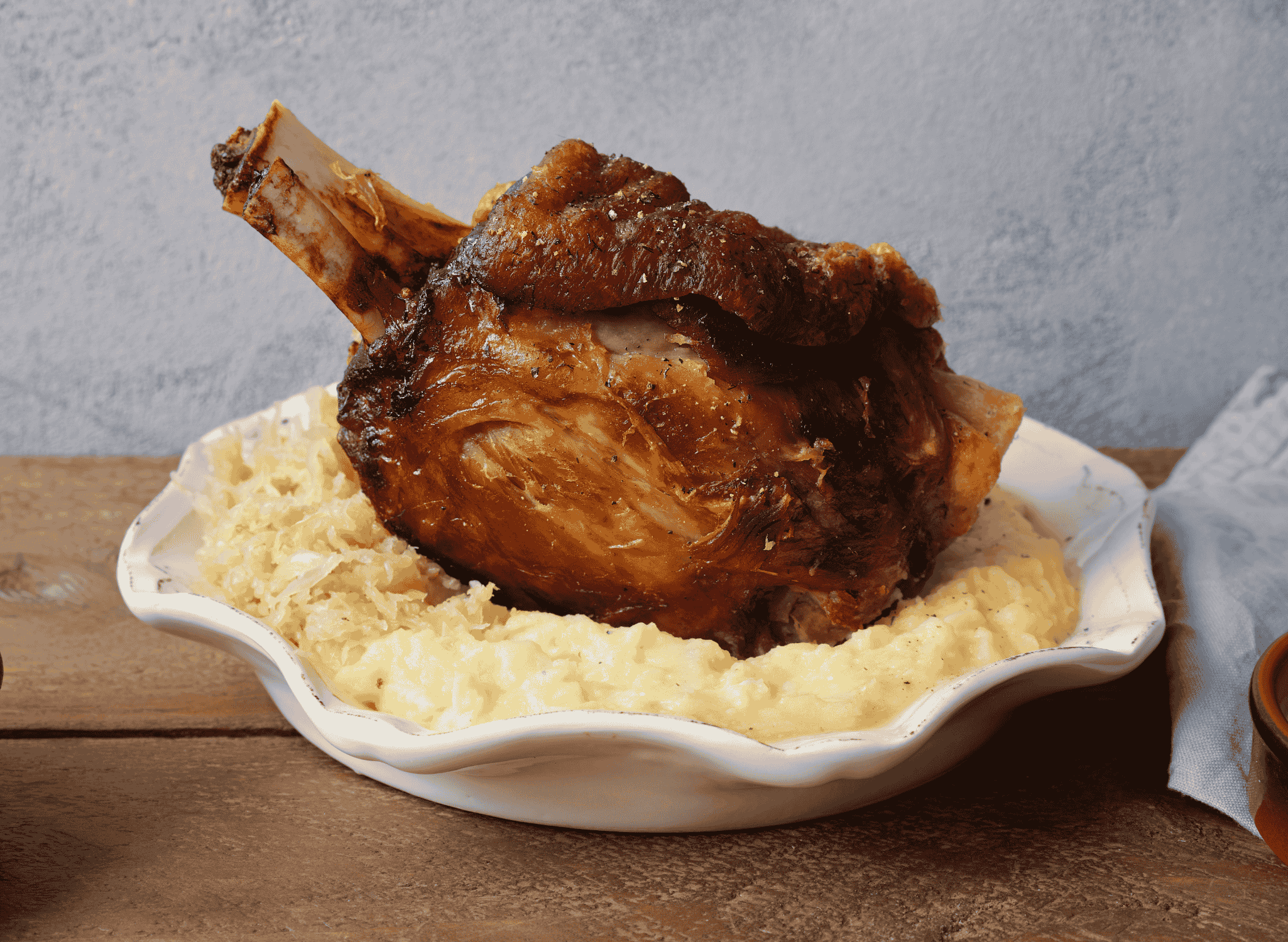 German Schweinshaxe (Pork Knuckle)