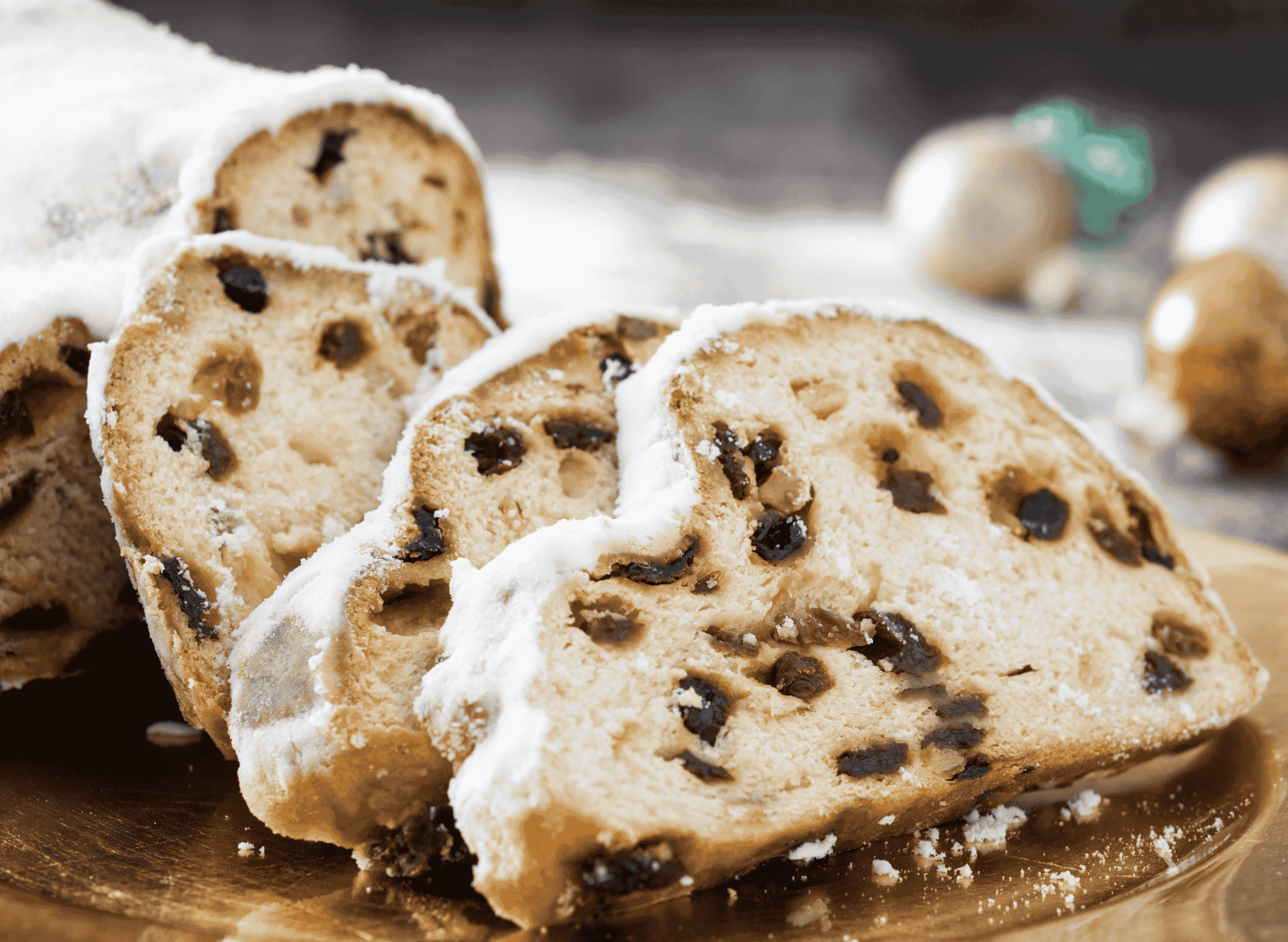 Stollen (German Fruit Bread)