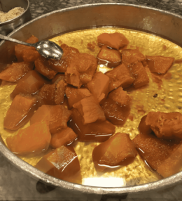 Honduran Ayote en Miel (Candied Squash in Syrup)