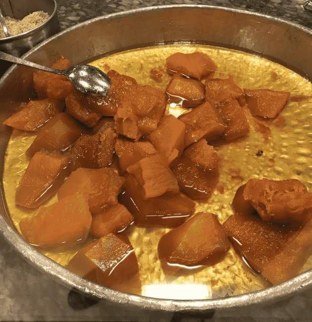 Ayote en Miel (Candied Squash in Syrup)