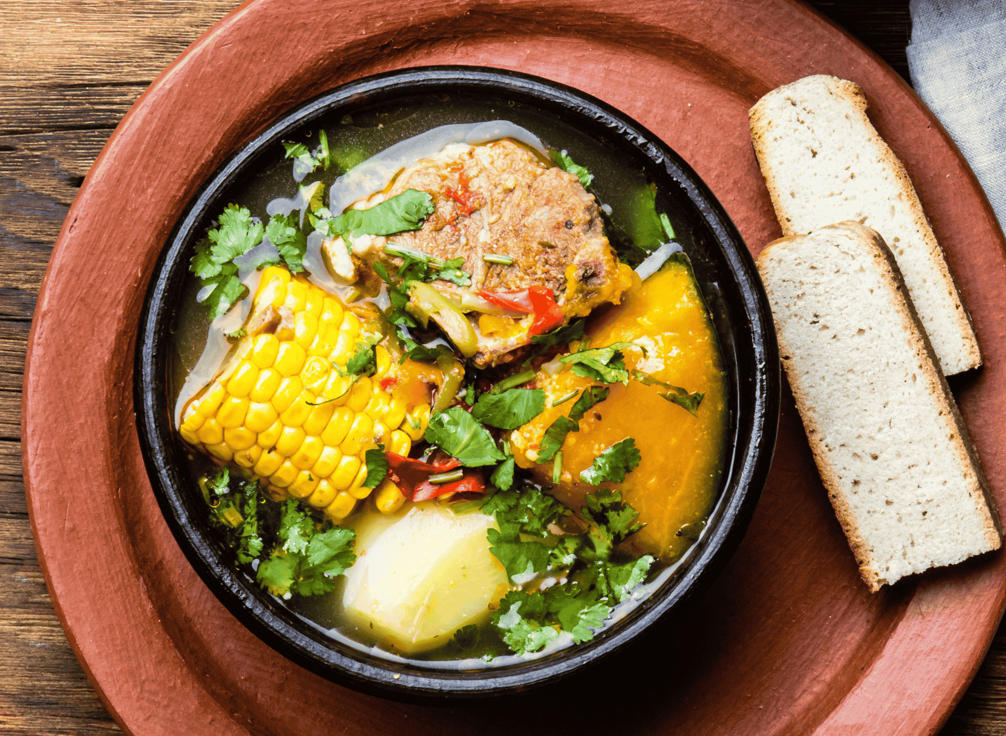 Cazuela (Meat and Vegetable Soup)