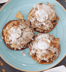 Enchiladas Salvadoreñas (Salvadoran Flat Tostadas)