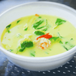 Machuca (Mashed Plantains with Coconut Seafood Soup)