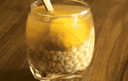 Mote con Huesillo (Peach and Barley Drink)