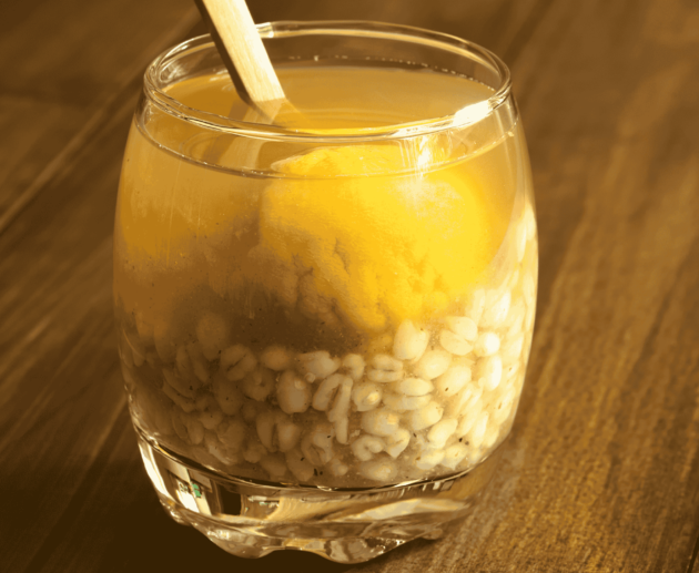 Mote con Huesillo (Peach and Barley Drink)