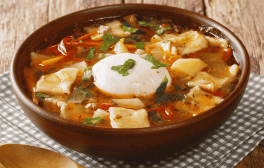 Pantrucas (Chilean Dumpling Soup)