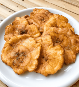 Colombian Patacones (Fried Plantains)