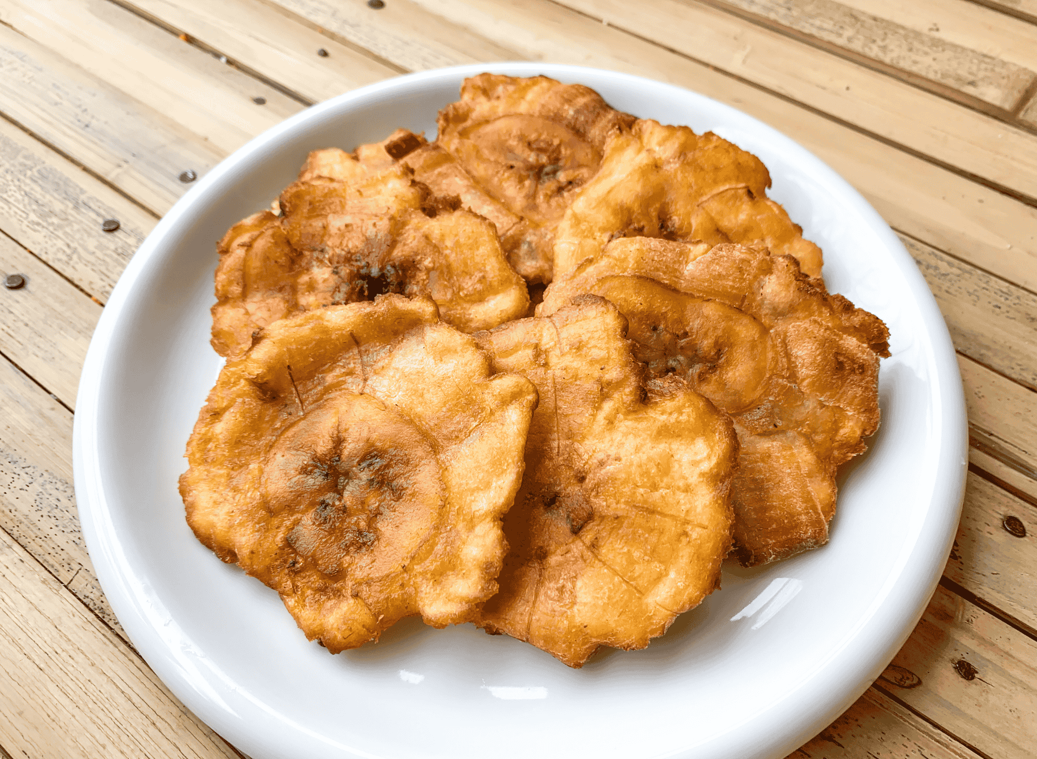 Patacones (Fried Plantains)