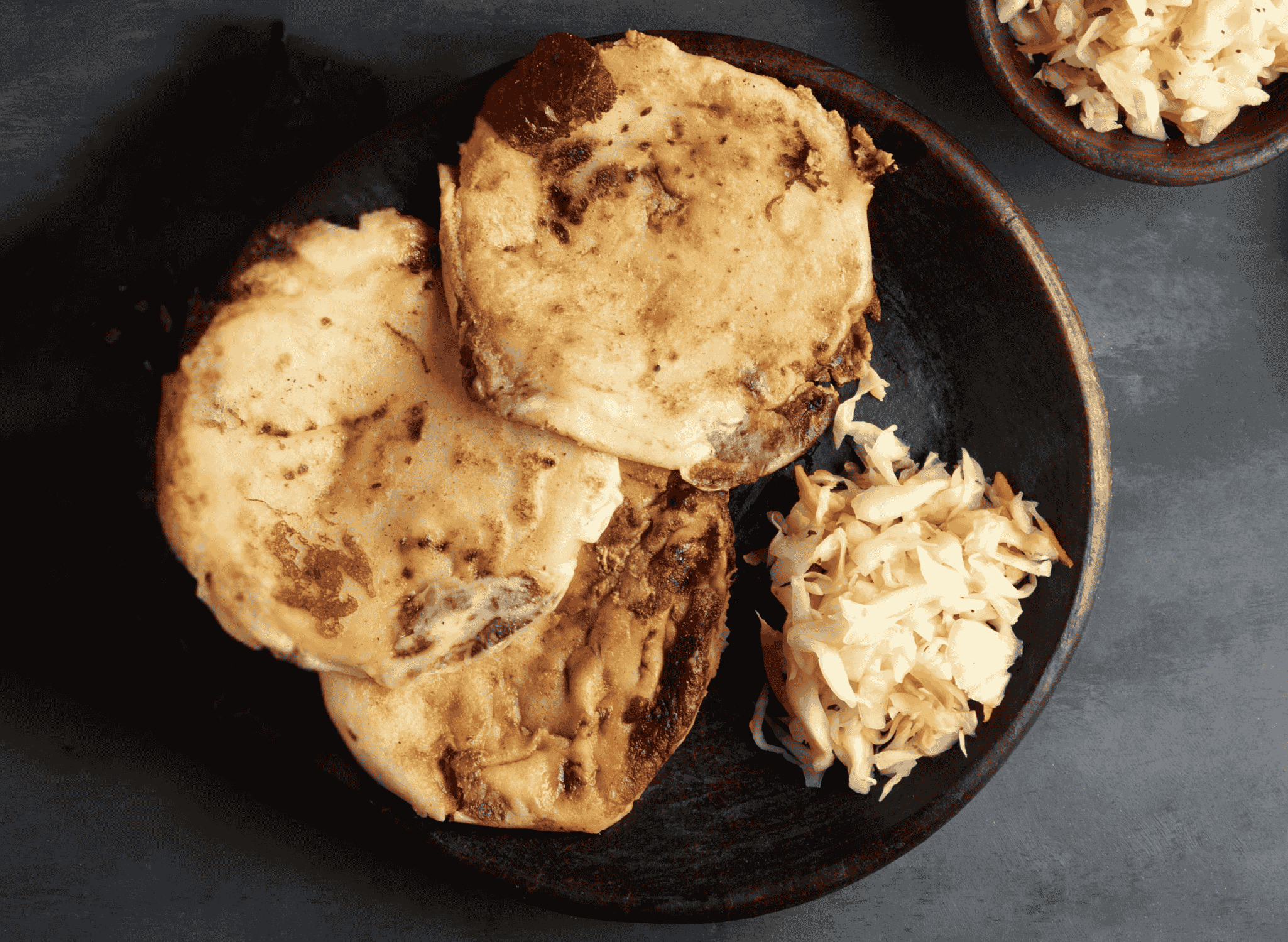 Pupusas Locas (Stuffed Crazy Pupusas)