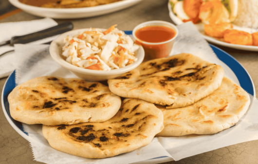 Pupusas (Stuffed Corn Tortillas)