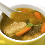 Sopa de Capirotadas (Cheese Dumpling Soup)