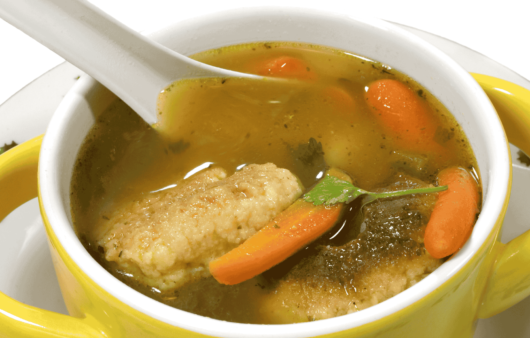 Sopa de Capirotadas (Cheese Dumpling Soup)