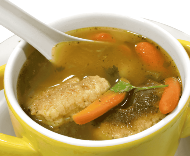 Sopa de Capirotadas (Cheese Dumpling Soup)