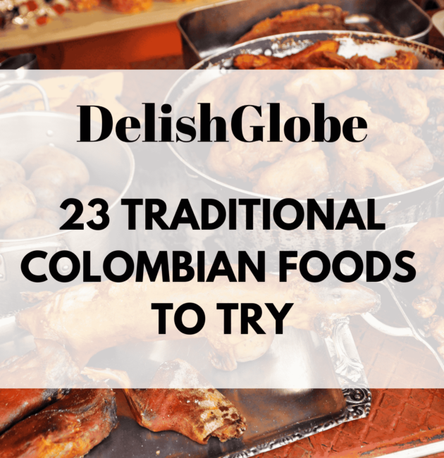 Traditional Colombian food