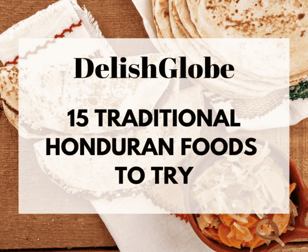 Traditional Honduran foods
