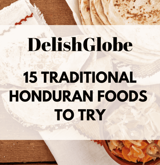 Traditional Honduran foods