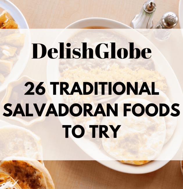 Traditional Salvadoran foods