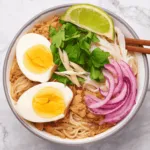 Burmese Mohinga (Fish Noodle Soup)